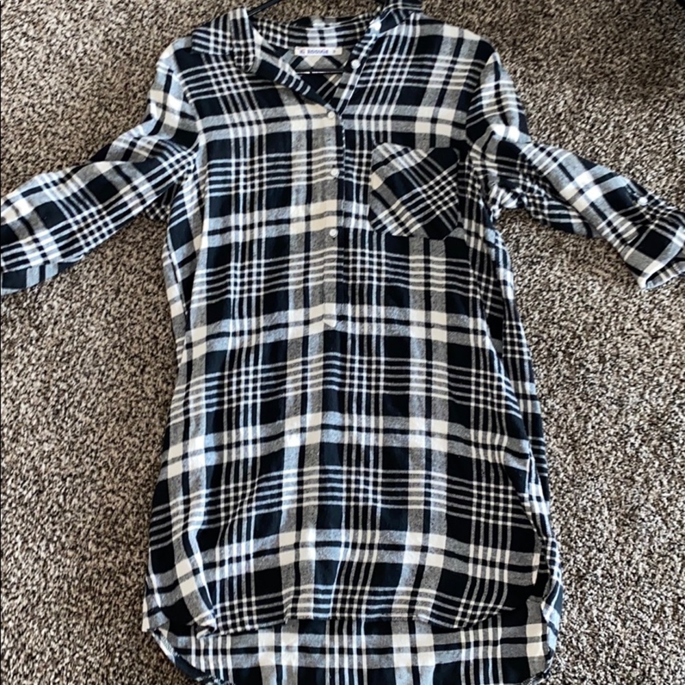 Flannel dress